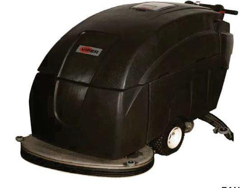 Battery operated scrubber