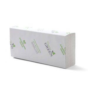 Caprice Green Interleaved Towel 24cm x 24cm