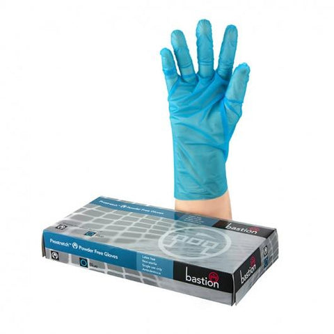 Bastion ProStretch P/F Blue Large Gloves