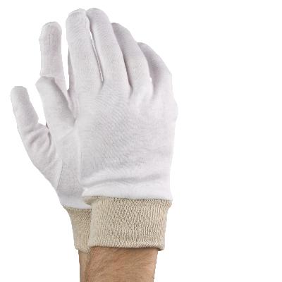 COTTON KNIT GLOVES M-L (48)