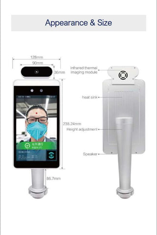 FACE RECOGNITION TERMINAL WITH FEVER AND FACE MASK DETECTION
