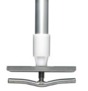 Aluminium Handle and Clamp – Fitted